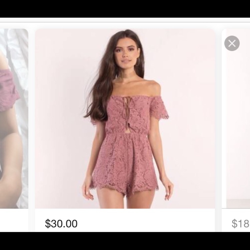 Mauve romper